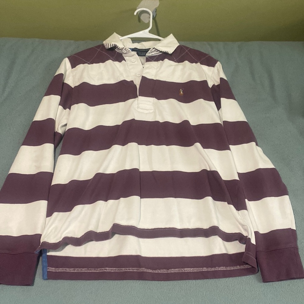Vintage Ralph Lauren Sport Womens Rugby Polo shirt XL